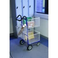 SLINGSBY Mail Trolley 150 kg Steel 61 x 71.3 x 115.5 cm Red