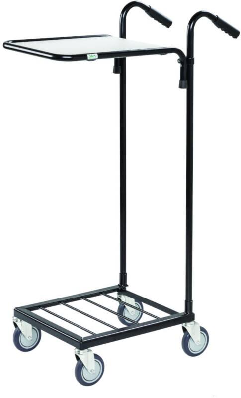SLINGSBY Mail Trolley 35 kg Steel 38.5 x 66 x 109 cm Black