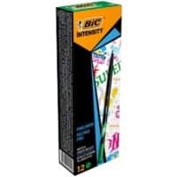 BIC Intensity Fineliner Pen Fine 0.4 mm Green Pack of 12