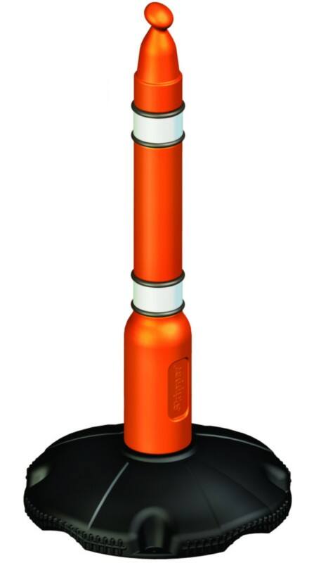 SLINGSBY Barrier Orange 100 x 12.5 x 100 cm 394886