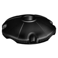 SLINGSBY Base for Barrier Post Black 12.5 x 50 x 12.5 cm 394887