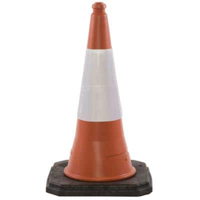 Traffic Cones Orange 50 x 25.9 x 50 cm