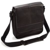 Falcon Leather Tablet Bag FI6701 28 x 29 x 8 cm Black