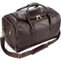 Falcon Leather Travel Sport Holdall FI6707 51 x 30 x 30 cm Brown