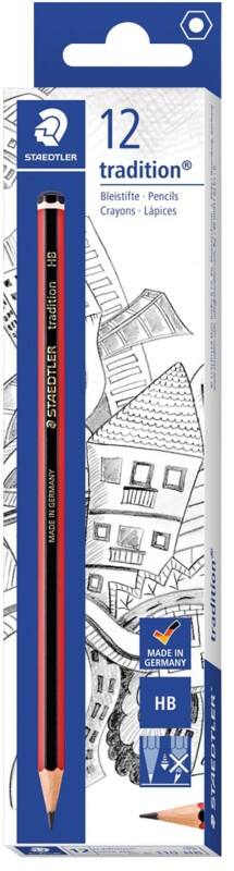 STAEDTLER Pencils Tradition HB Pack of 12