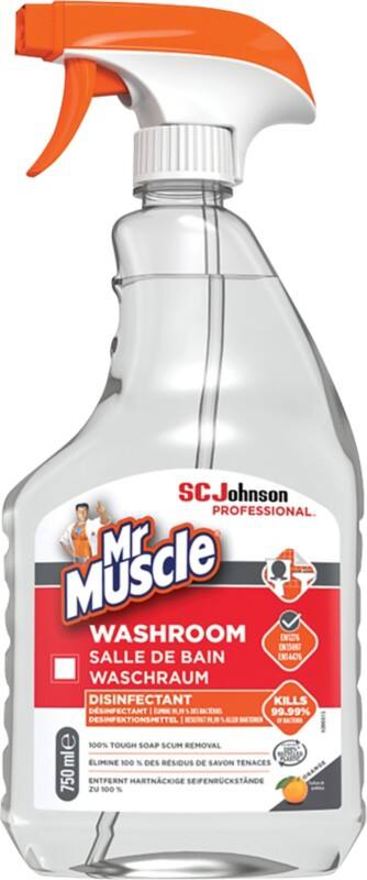 Mr. Muscle Washroom Cleaner Platinum Mandarin Orange 750ml