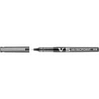 Pilot Hi-Tecpoint V5 Rollerball Pen Fine 0.3 mm Black Pack of 12