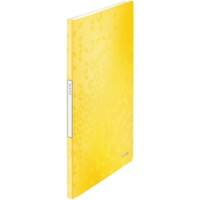 Leitz WOW Display Book A4 Yellow 20 Pockets
