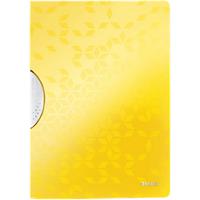 Leitz WOW ColorClip Clip File A4 3 mm Polypropylene Yellow 22.2 x 31 x 0.8 cm