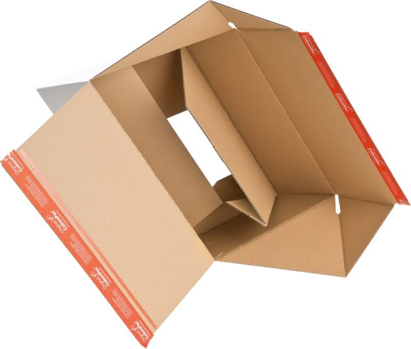 ColomPac Corrugated Box Cardboard 223 (W) x 312 (D) x 224 (H) mm Brown Pack of 10
