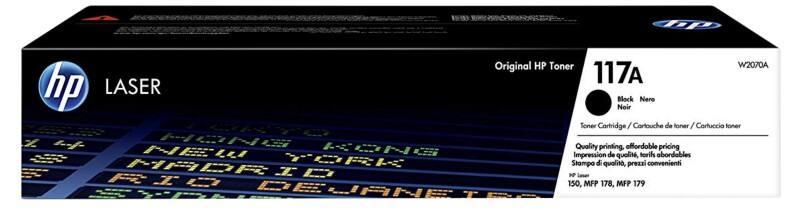 HP 117A Original Toner Cartridge W2070A Black
