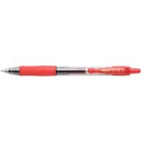 Pilot G-2 07 Retractable Rollerball Pen Grip Medium 0.4 mm Red Pack of 12