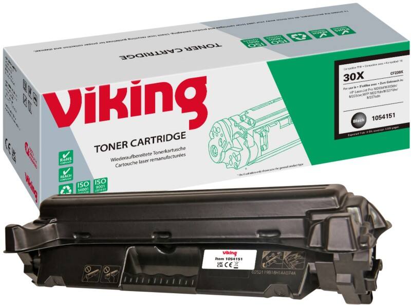 Viking 30X Compatible HP Toner Cartridge CF230X Black
