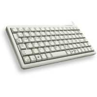 CHERRY USB Compact Lightweight Wired Keyboard G84-4100 QWERTY Light Grey