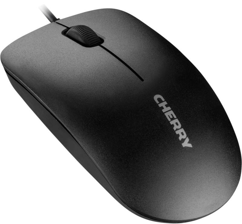 CHERRY MC 1000 Mouse Wired Without Bluetooth Black Suitable For Lefthanded People