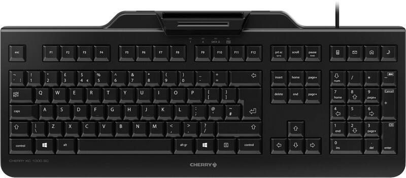 CHERRY JK-A0100GB-2 Keyboard Wired Without Bluetooth Black Suitable For Lefthanded People
