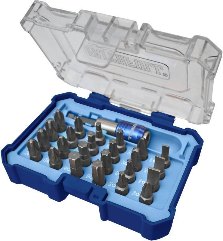 Faithfull Quick Change Bit Set Pack of 25