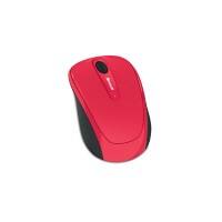Microsoft 3500 Mouse Optical Black, Red Wireless