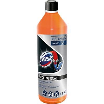 Domestos Diversey Professional Drain Unblocker Gel Fresh 1L