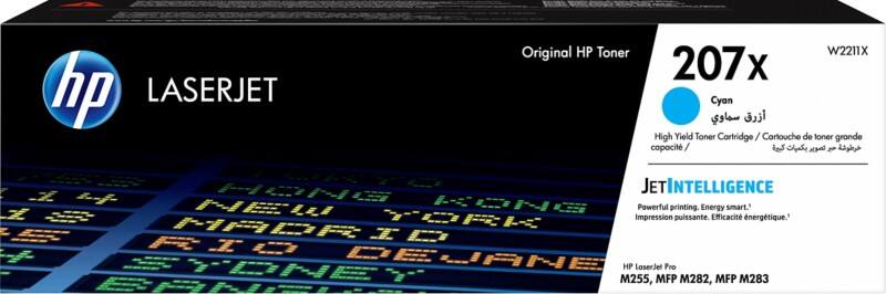 HP 207X Original Toner Cartridge W2211X Cyan