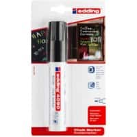 edding 4090 Chalk Marker Chisel Black