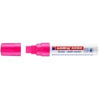 edding 4090 Chalk Marker Chisel Neon Pink