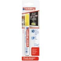 edding 4095 Chalk Marker Medium Round Neon Yellow