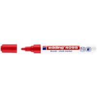 edding 4095 Chalk Marker Red Medium Bullet 2-3 mm