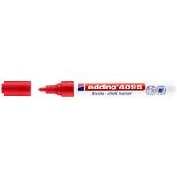 edding 4095 Chalk Marker Round Red
