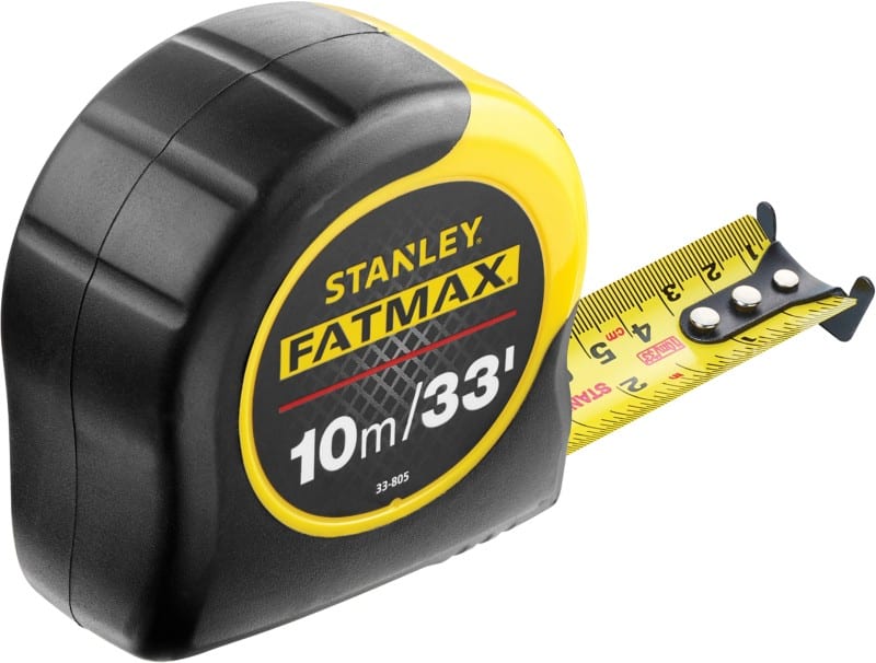 Tape Measure Stanley Fatmax Bladeamor 10M 33 FT 32MM Wide