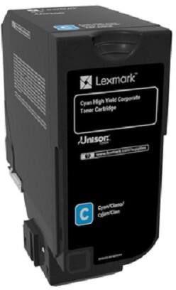 LEXMARK Ink Cartridge Cyan 74C2HCE