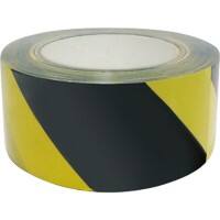 Niceday Warning Tape 50 mm x 66 m Black, Yellow