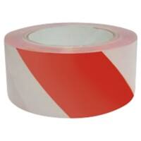 Niceday Warning Tape 50 mm x 66 m Red, White