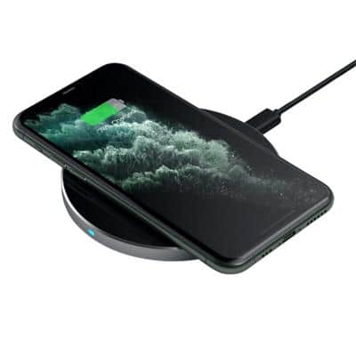 Satechi Wireless Charger Built-in LED indicator Silver