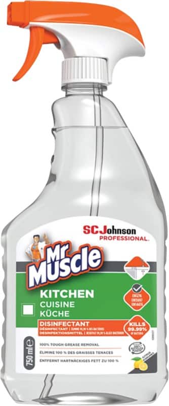 Mr. Muscle SC Johnson Professional Platinum Kitchen Cleaner Lemon 750ml