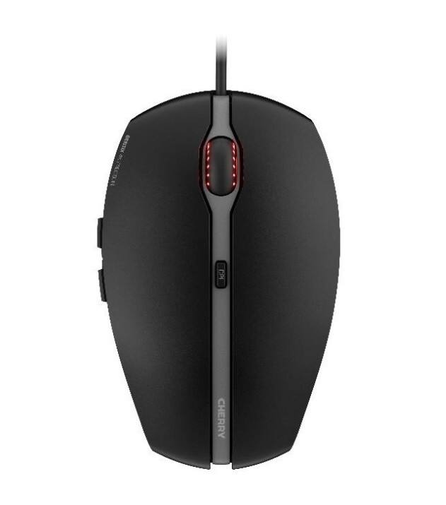CHERRY Gentix 4K Mouse Wired Without Bluetooth Black Suitable For Lefthanded People