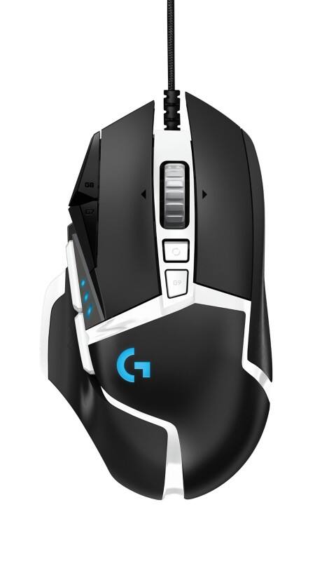 Logitech Gaming Mouse G502 SE Black, White