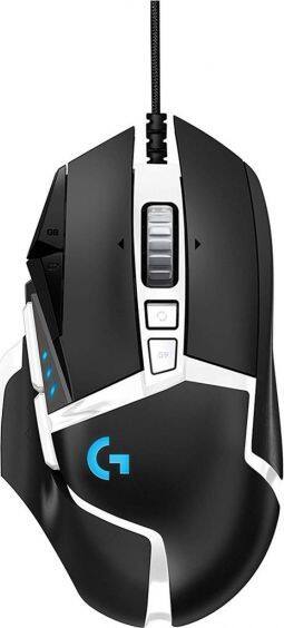 Logitech Gaming Mouse G502 Black, White