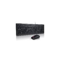 Lenovo Keyboard And Mouse Wired Black 4X30L79921