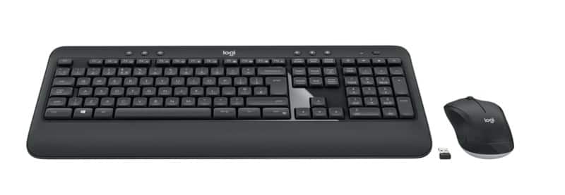 Logitech Keyboard and Mouse Wireless QWERTY (GB) MK540
