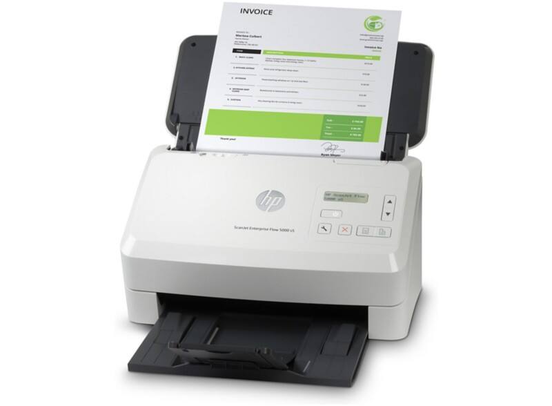 HP Scanner Scanjet Enterprise Flow 5000 s5 White A4