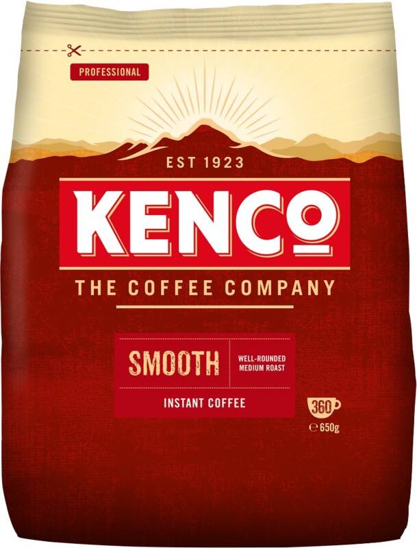 Kenco Caffeinated Instant Coffee Pouch Smooth 650 g