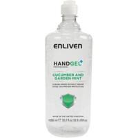 Enliven Hand Gel Cucumber & Garden Mint Transparent C002773 1 L