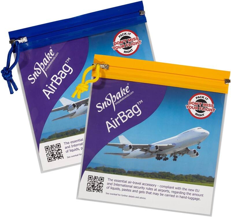 Snopake Zip Lock Bags Airbag PP (Polypropylene) 20 (W)20 (H) cm Assorted Pack of 25