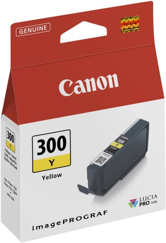 Canon PFI-300 Original Ink Cartridge Yellow