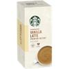 Starbucks Vanilla Latte Premium Instant Coffee Box Latte Vanilla 107.5 g Pack of 5
