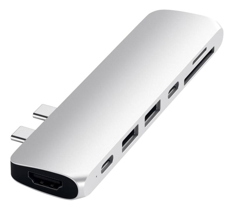 Satechi USB Hub Adaptor USB-C Male HDMI Female, USB A Female, USB-C Female Silver
