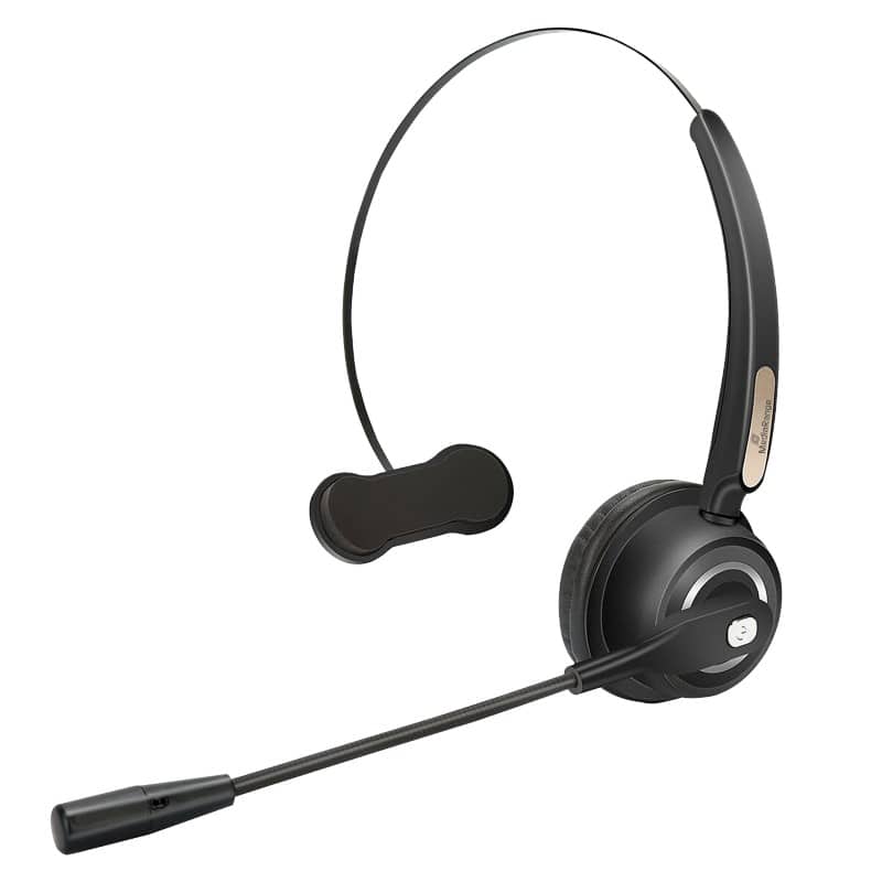 MediaRange MROS305 Wireless Headset Over-the-ear Bluetooth, USB With Microphone Mono