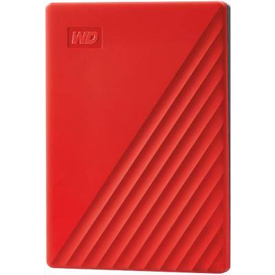 Western Digital 2 TB External HDD My Passport Go USB-A 3.2 Red