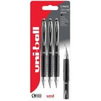 uni-ball Signo UMN-207 Rollerball Pen 0.4 mm Black Pack of 3